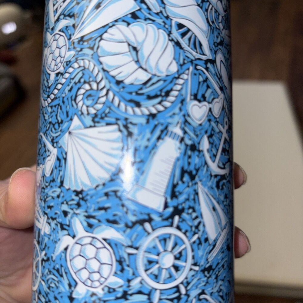 vera bradley Water Bottle Shore Enough Coastal Print - Picture 3 of 3